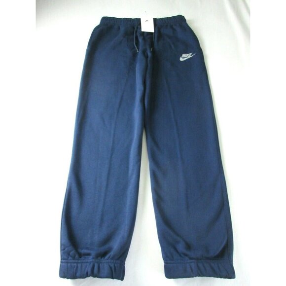 Nike Sportswear Men's Tapered Leg Fleece Lined Jogger pants Midnight Navy Blue - Picture 2 of 4
